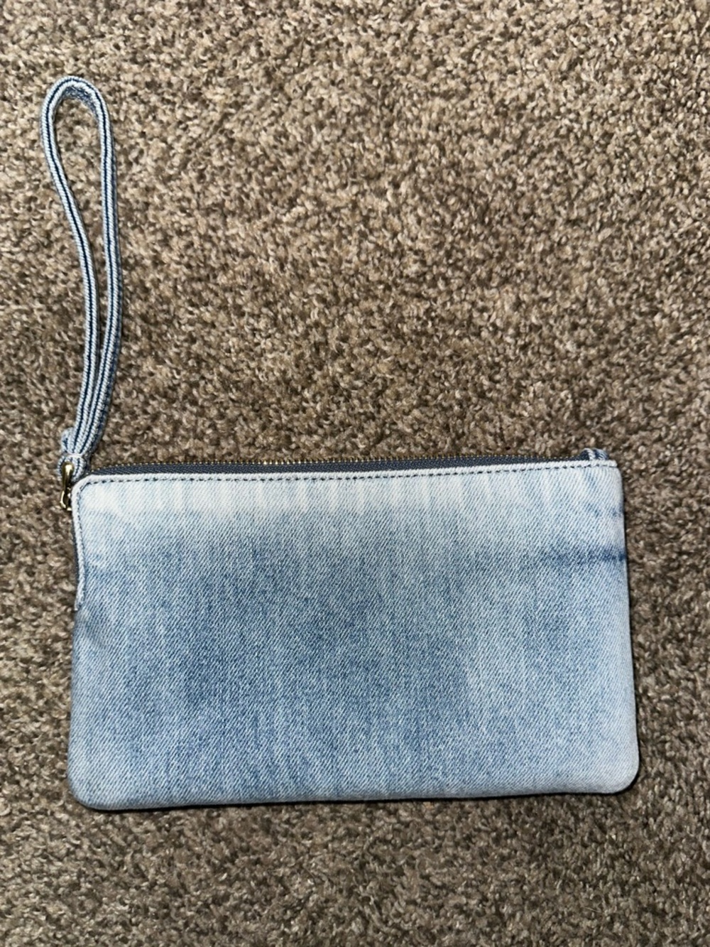 Coach Loved Denim Large Wristlet - Picture 5 of 7